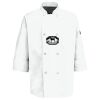 Button Chef Coat with Thermometer Pocket Thumbnail