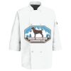 Button Chef Coat with Thermometer Pocket Thumbnail