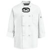 Eight Knot Button Chef Coat with Thermometer Pocket Thumbnail