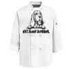 Eight Knot Button Chef Coat with Thermometer Pocket Thumbnail