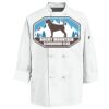 Eight Knot Button Chef Coat with Thermometer Pocket Thumbnail